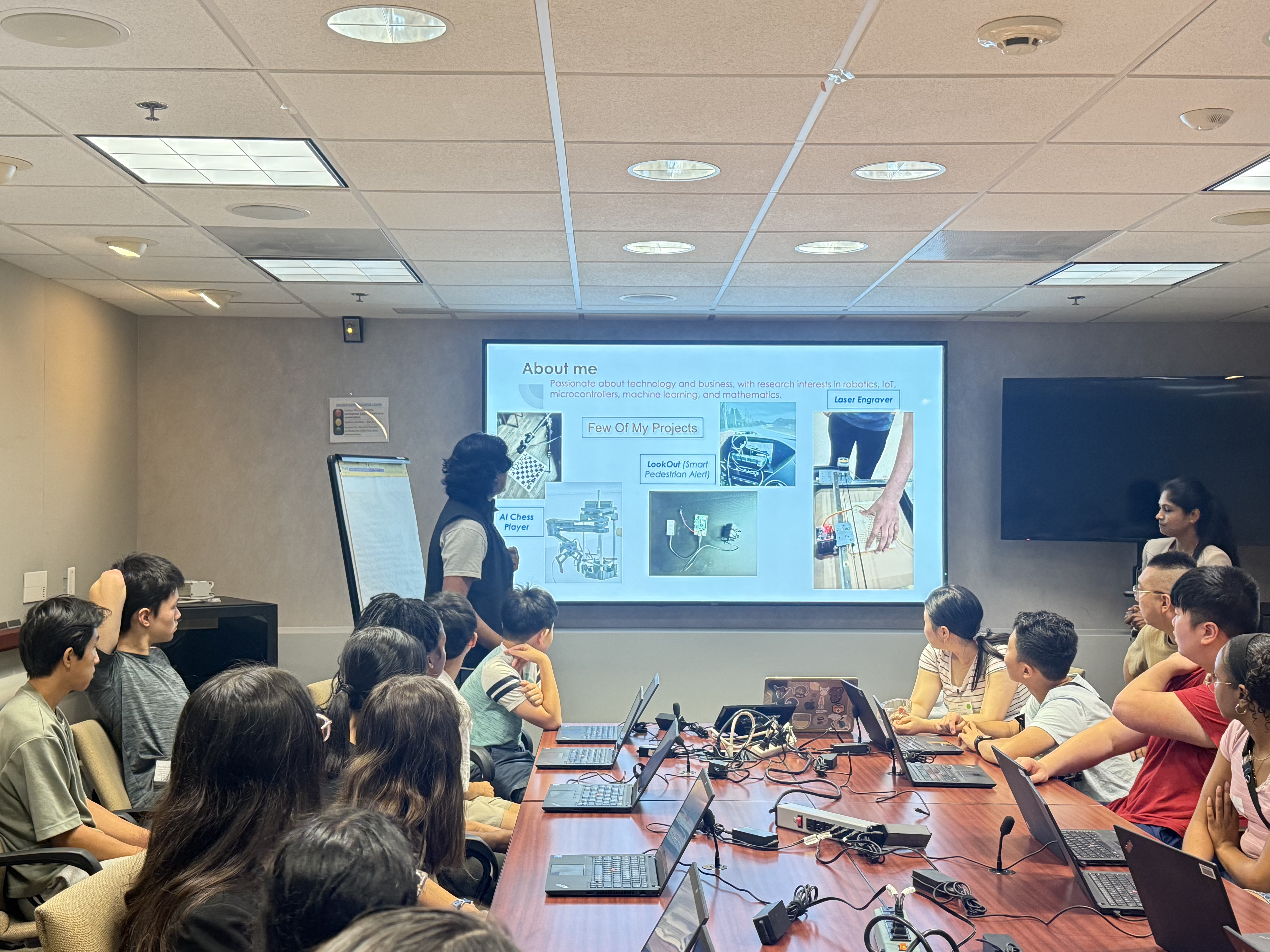 Teaching AI/ML workshop at Bristol Myers Squibb